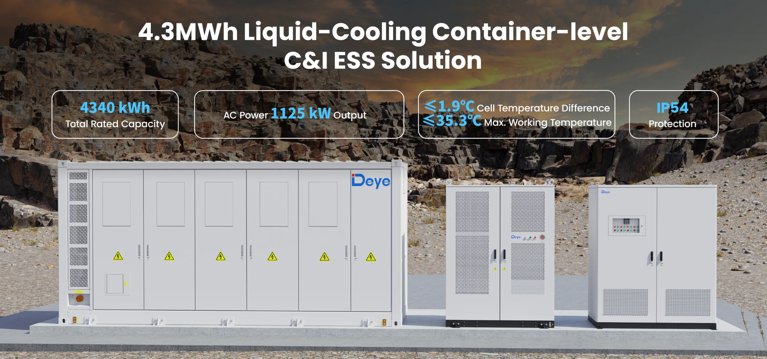 Deye WS-L4300&PCS1125&TS1000 Series — 2